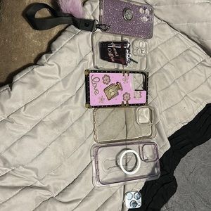 iPhone 14 pro max case and lens protector